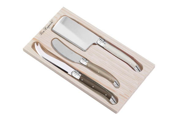 Lou Laguiole Couteaux à fromage - Set 3